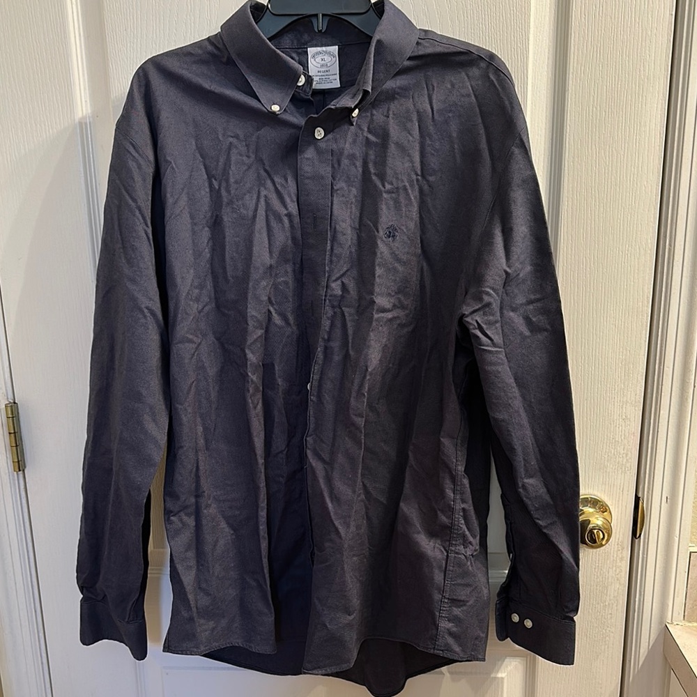 Brooks Brothers Regent Gray Button-Down Shirt